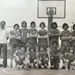 Basquete do Jaó, setembro de 1974 (acervo do clube)